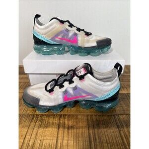 Nike Air Vapormax 2019 South Beach PLATINUM/PINK BLAST Wmns Size 7 AR6632-005